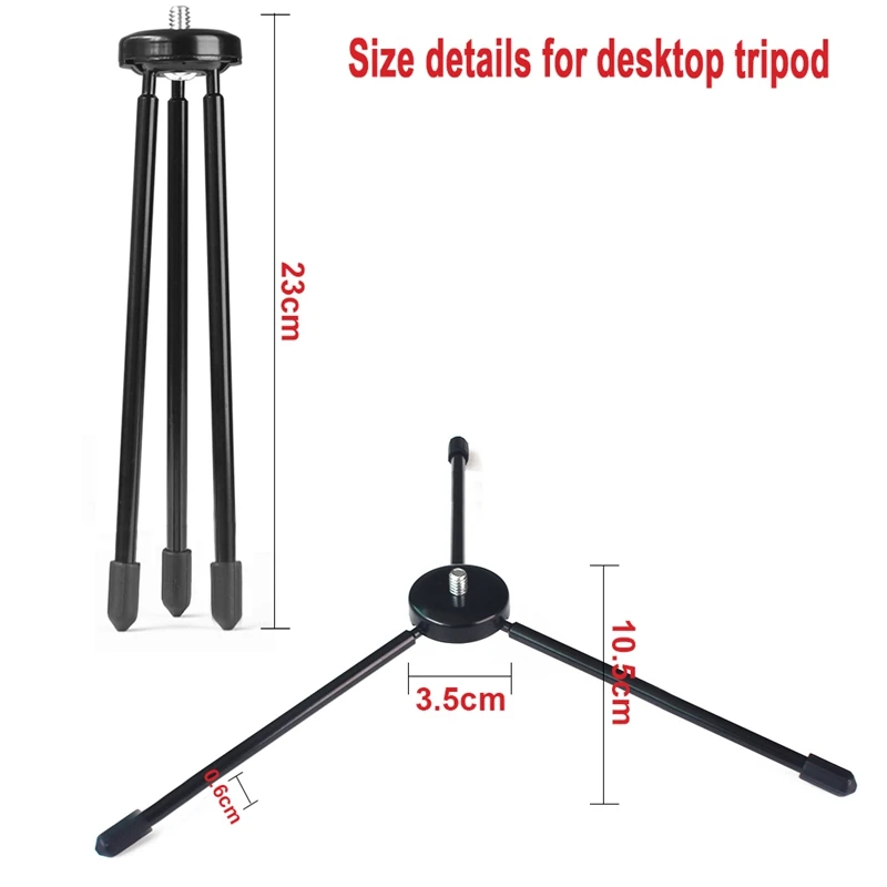 26Cm 5500K LED Ring Light with Tripod Selfie Stick& Phone Holder Photo Studio Light Photography Dimmable Video