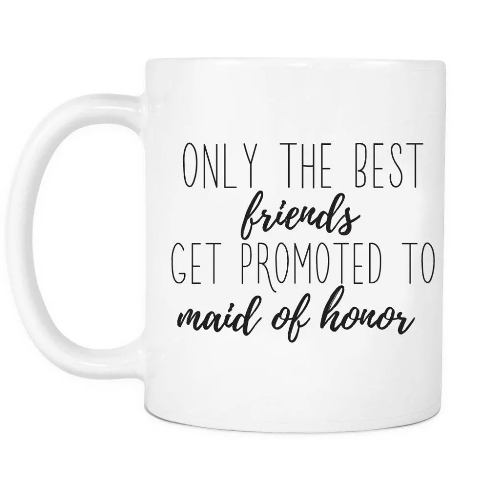

Maid of Honor Mugs Beer Travel Milk Porcelain Coffee Tea Cups Home Decor Novelty Friend Gift Birthday Gifts