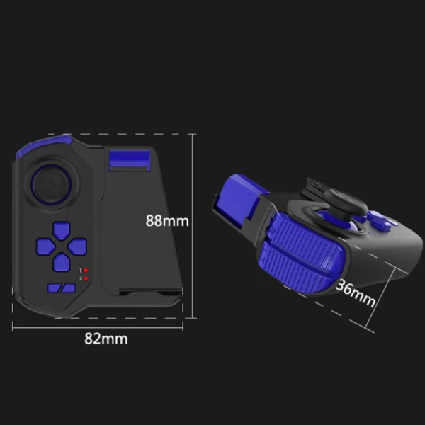  One-Handed Gamepad for PUBG Controller Joystick Bluetooth One-Handed Gamepad Portable Game Controll