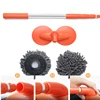 Double Brush Head Rotating Car Wash Mop Three-Section Telescopic Mop Roof Window Cleaning Maintenance Auto Supplies Accessories 6