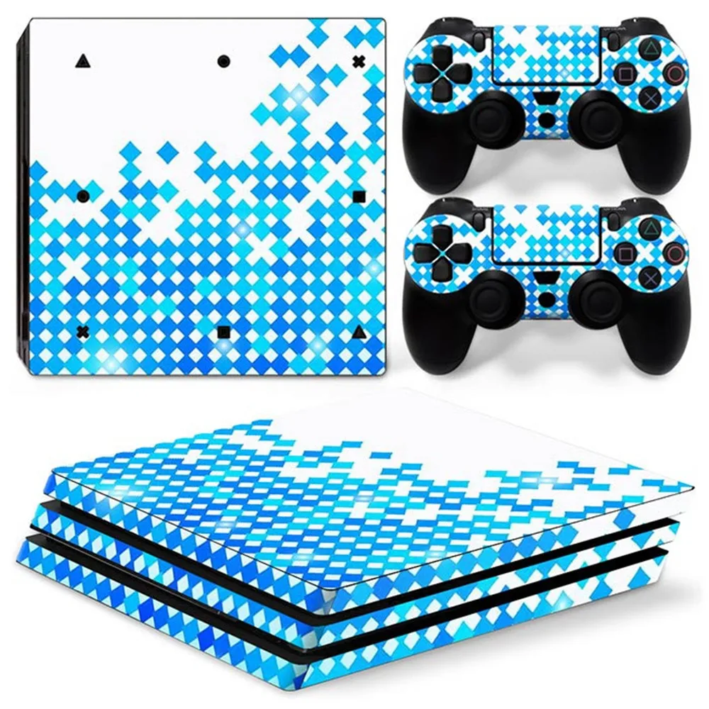 Novo jogo anel ps4 pro adesivos play station 4 pele adesivo decalque para  playstation 4 ps4 pro console & controlador peles