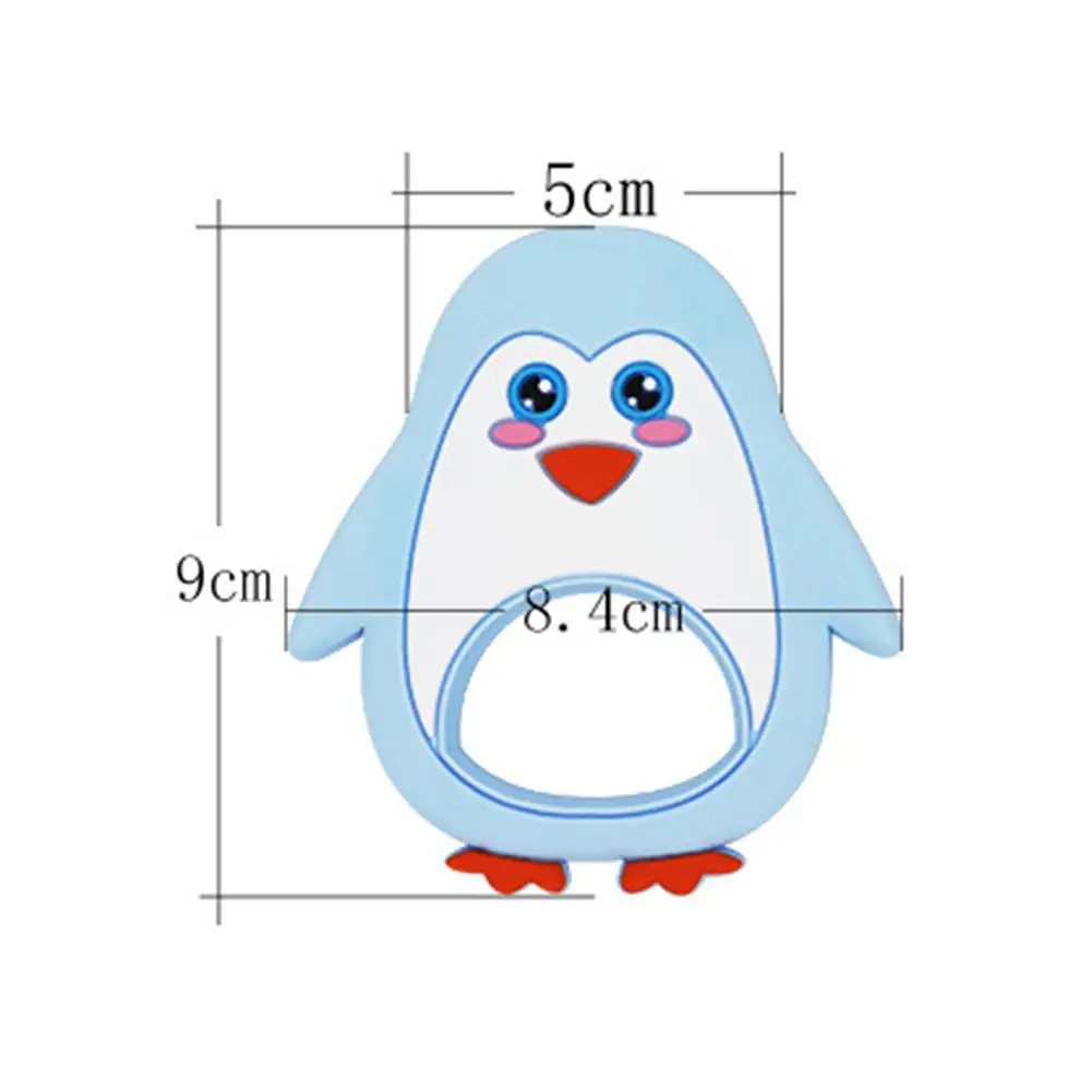 Baby Teether Cartoon Animal Infant Tooth Gum Silicone Training Tooth Toy Baby Nursing Teething