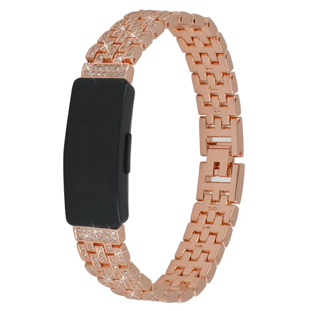 HIPERDEAL подходит для замены сплав, бриллиант ремешок с кристаллами для Fitbit Inspire/огнеупорные часы ремешок высокого качества часы группа Jy31