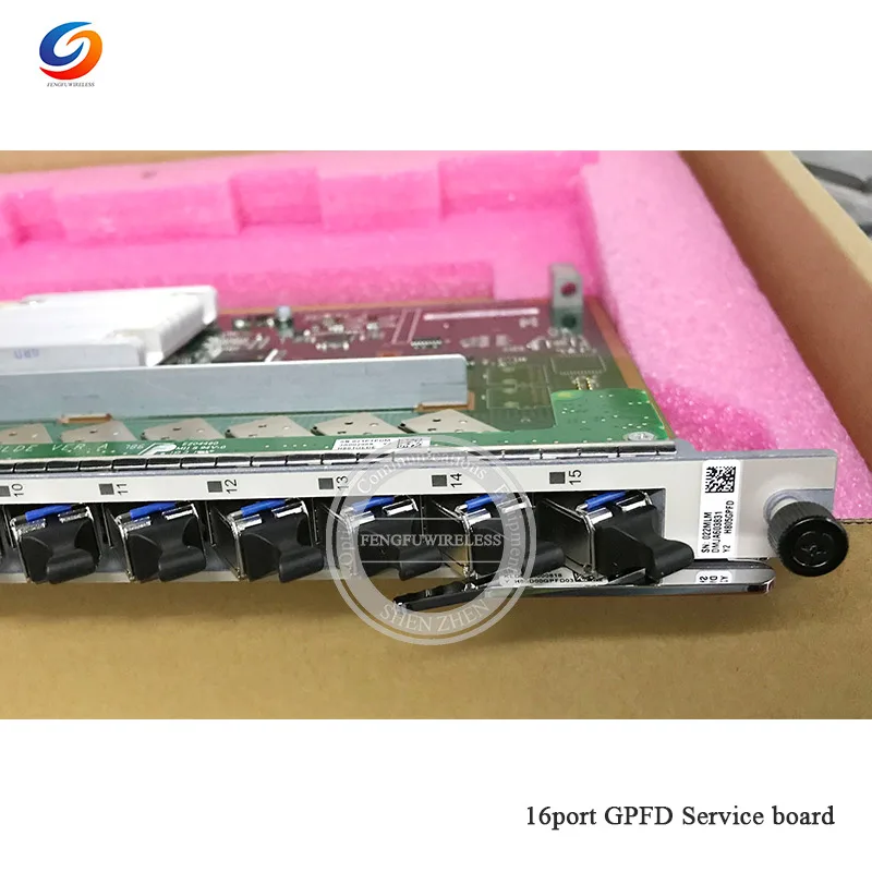 Оригинальная HW 16 портов GPON GPFD плата для Хуа Вэй MA5680T или MA5683T OLT с C + SFP модули