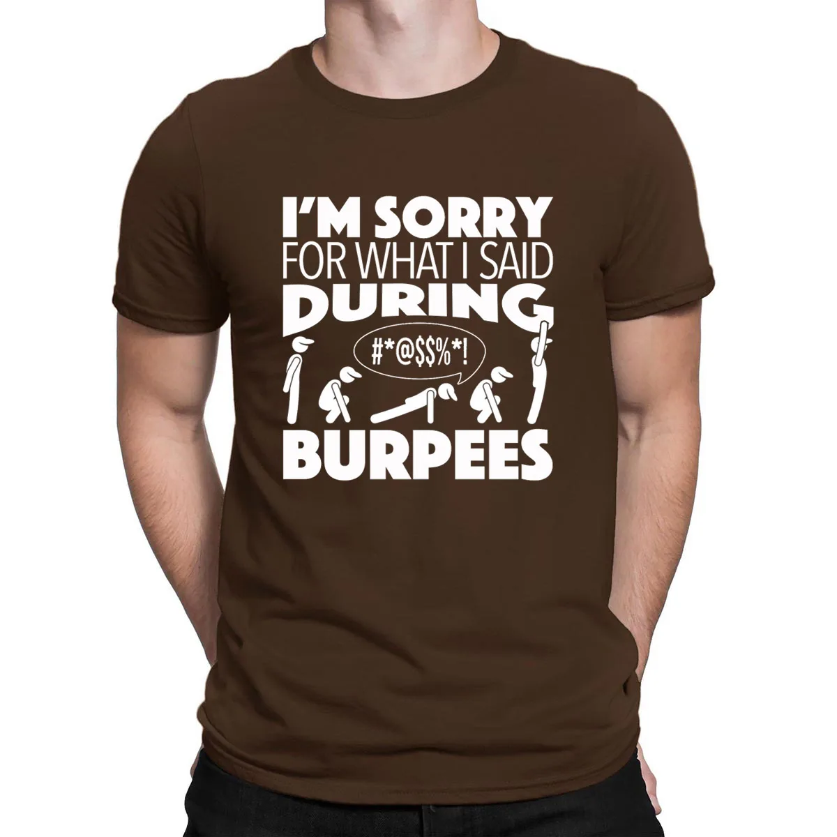 Burpee Fan I'm Sorry For What I Said футболка знаменитое создание весна осень Мужская футболка хороший хип-хоп европейский размер бренд Anlarach
