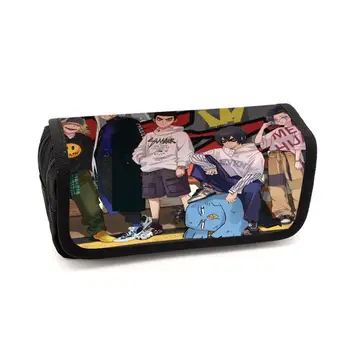 

Animation peripheral Cartoon Pen Bag Student Pencil Case Teenage Boy Girls Kids School Stationery Case