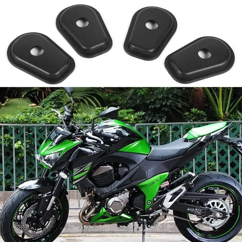 4 шт. мотоцикл указатель поворота адаптер прокладки для Kawasaki Z250 Z300 Z800 2013- Z1000 2007- Z750S 2005-2006