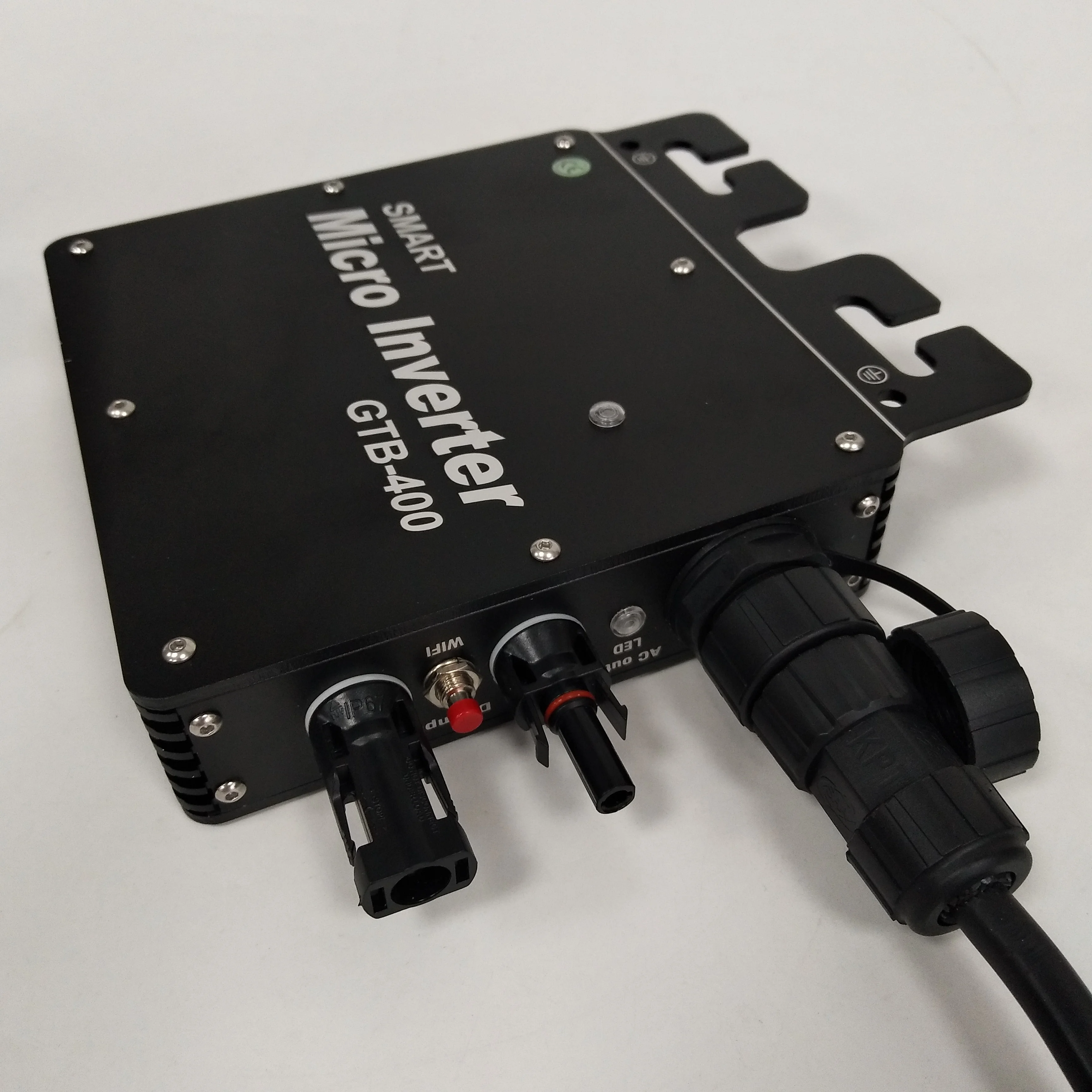 Wasserdicht IP65 GTB-400 Solar PV Grid Gebunden Micro Inverter 400W Mit  WIFI Kommunikation Modus Für Home Office PV Auf grid System