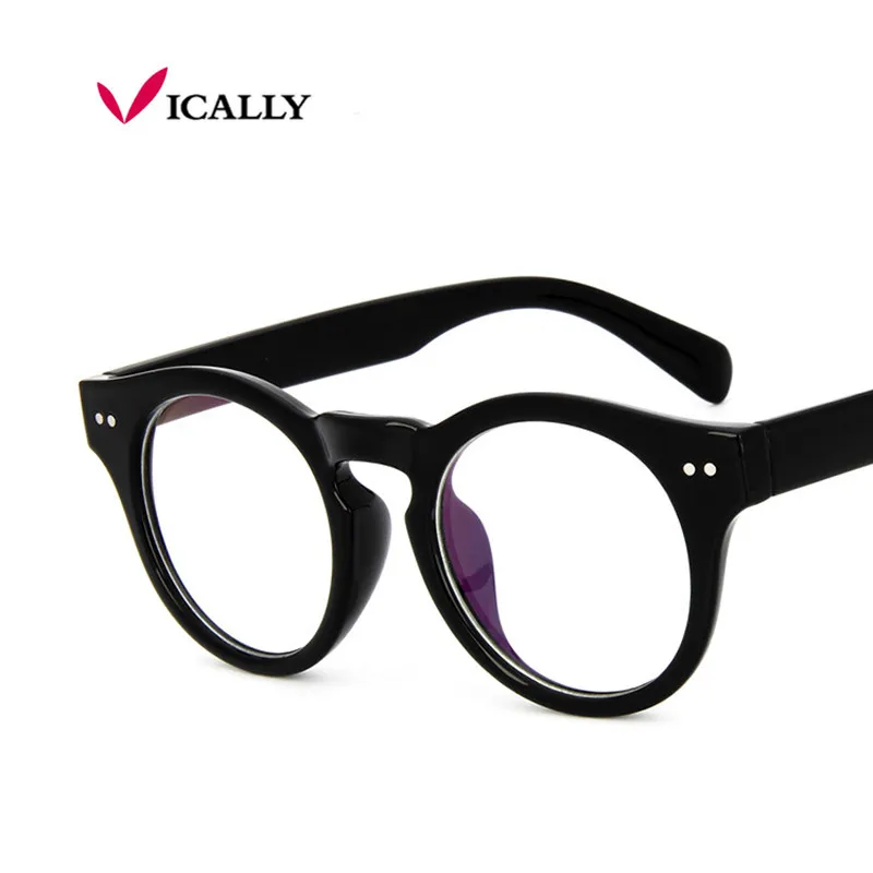 Новое поступление Женские оправы для очков круглые винтажные прозрачные