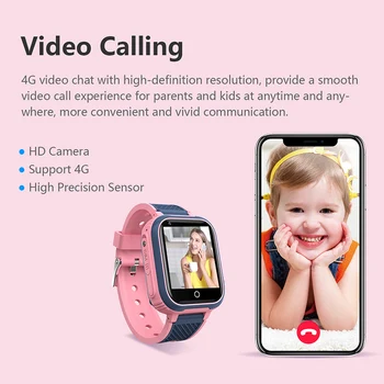 LT21 4G Smart Watch Kids GPS WIFI Video Call SOS IP67 Waterproof Child Smartwatch Camera Monitor Tracker Location Phone Watch 3