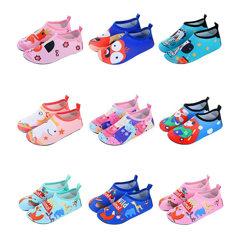 Socks Wading-Shoes Aqua Barefoot Diving Quick-Dry Yoga Outdoor Beach Children Animal