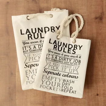 

2020 New Cotton Sack with Thick Cotton Rope Practical Shopping Bag Multi-purpose Environmental Protection Storage Bag Sac A Main