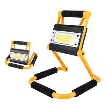 

COB LED Floodlight Lantern Flashlight Waterproof Spot Lamp 20W 1500LM USB Rechargeable Folding Work Lamp for Camping