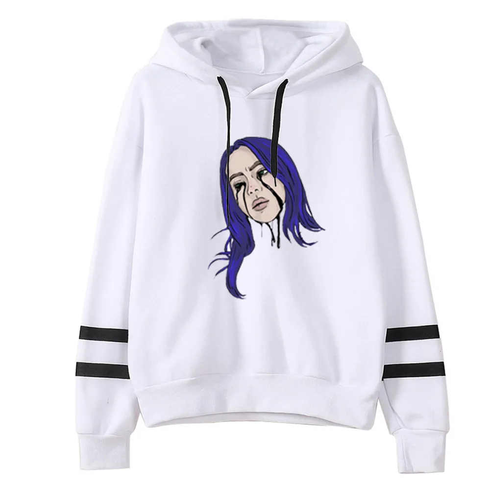 Стиль Горячая Распродажа Amazon Cross Border Billie eilish Америка мода певица мультфильм изображение Толстовка