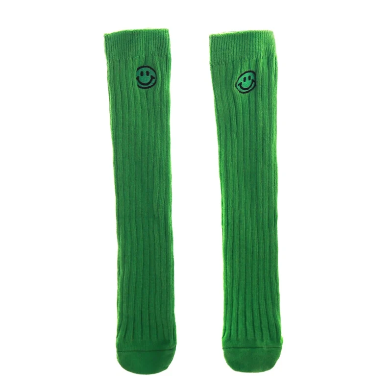 Носки для маленьких девочек милые носки Длинные хлопковые носки вечерние мягкие гетры для малышей