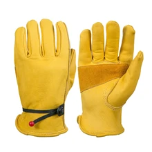 Усиленные сварочные рукавицы рабочие перчатки сварочная безопасность Спецодежда м