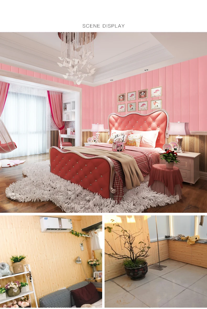 70*70 Средиземноморский Винтаж 3D деревянные полосы настенные наклейки DIY пенопластовая самоклеющаяся гостиная спальня домашний декор обои