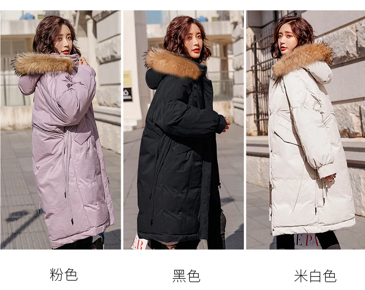 New Style Mid-length Slim Fit Slimming Elegant Solid Color Versatile Cotton Coat-Style