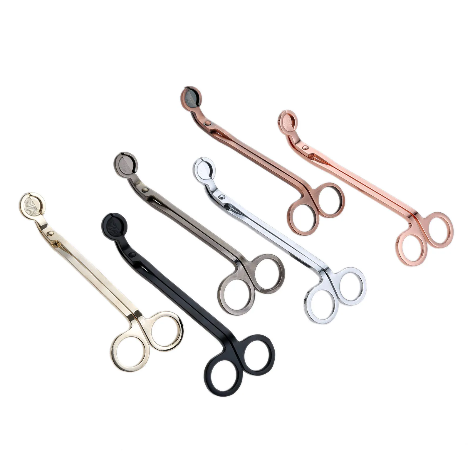 1Pc 180*57mm Candle Wick Trimmer Stainless Steel Candle Oil Wick Lamps Trimmer Scissors Cutter Snuffer Tool Accessories