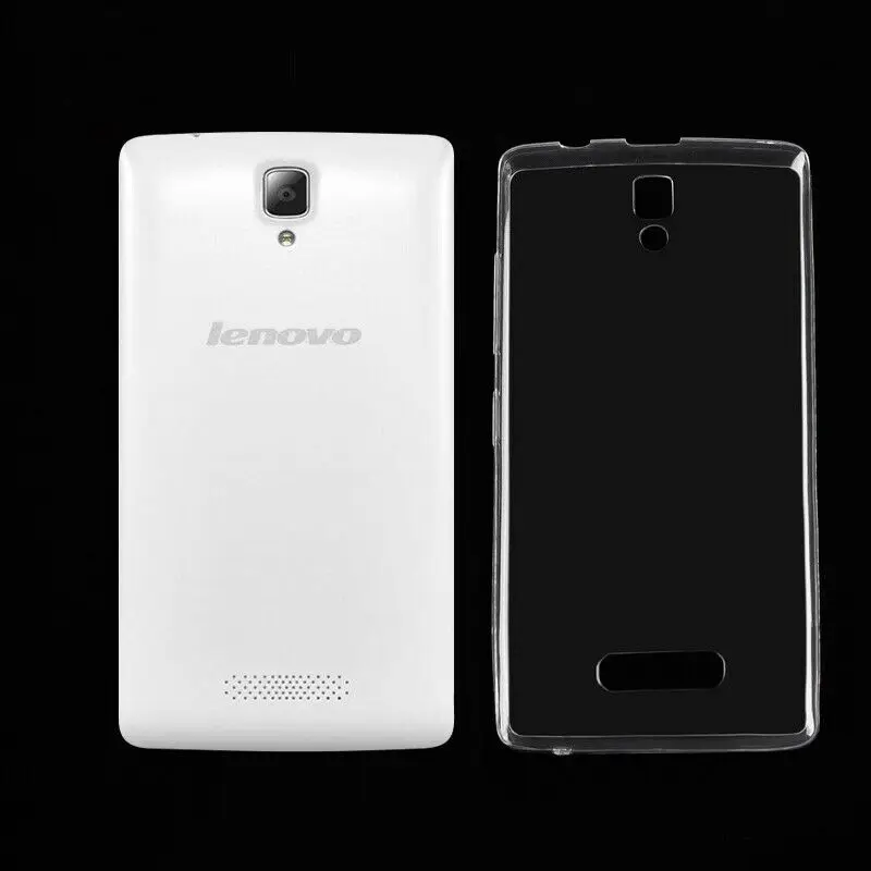 Мягкий ТПУ чехол для Lenovo A2010 ультра тонкий прозрачный силиконовый защитный