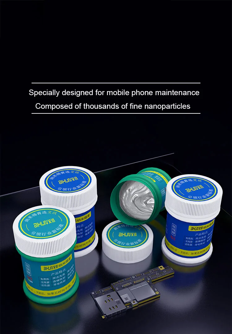 Aixun 138/183 градусов паяльная паста для iPhone Android материнская плата телефона BGA чипы пайки сварочный поток BGA ремонтный инструмент