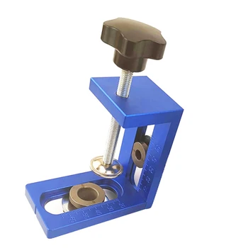 

New Three-in-one Drilling Locator Tool Kit Hole Puncher Hole Locator Hole Opener Woodworking Positioner Drilling Jig Tool