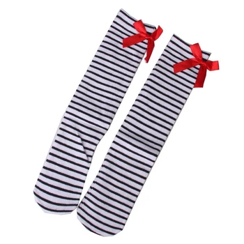 

1-6 Years Kids Girls Princess Knee High Socks w/ Bowknot