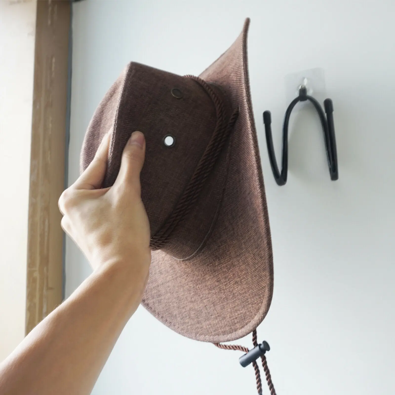 Cowboy Hat Adjustable Rack Hat Holder 