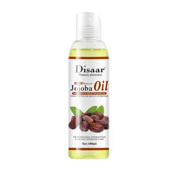 

Disaar Natural Organic Jojoba Oil Massage Skin Care Relieve Stress Relaxing Moisturizing brighten Tone Essential Oil 100ml