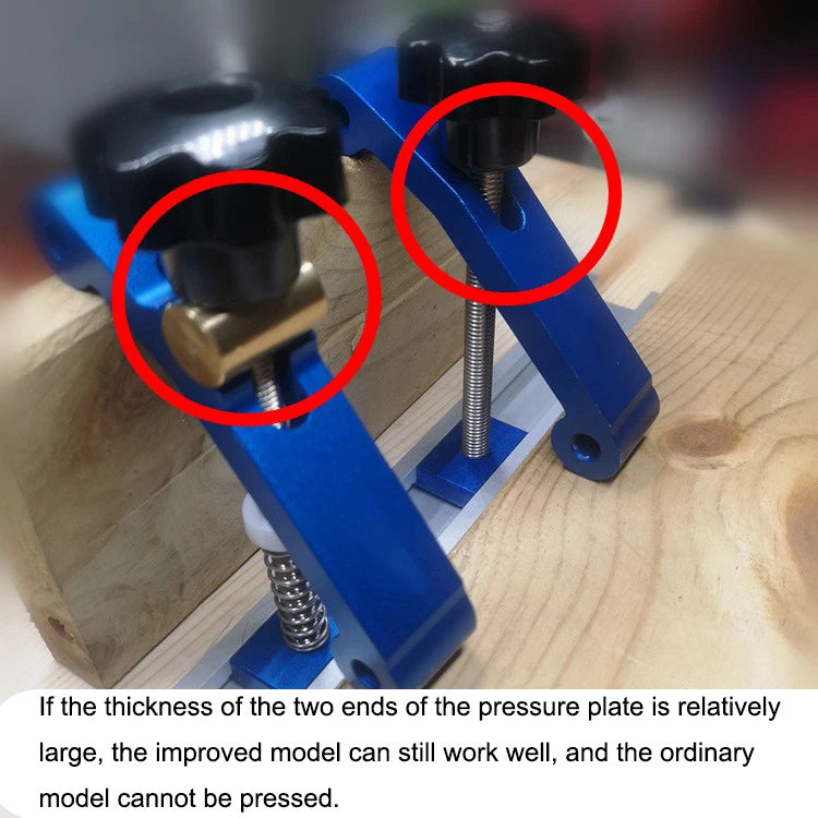 Обновленный T-Track Stop деревянный зажим деревообрабатывающий Т-образной зажим Столярный прижимной зажим набор аппаратный инструмент для Т-образной дорожки