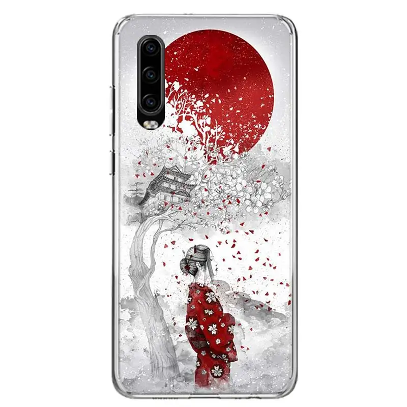 TW045-9 Чехол для телефона с японским рисунком, чехол для телефона, чехол для huawei P30 P20 mate 30 20 10 Pro P10 Lite P Smart Z - Цвет: TW045-9
