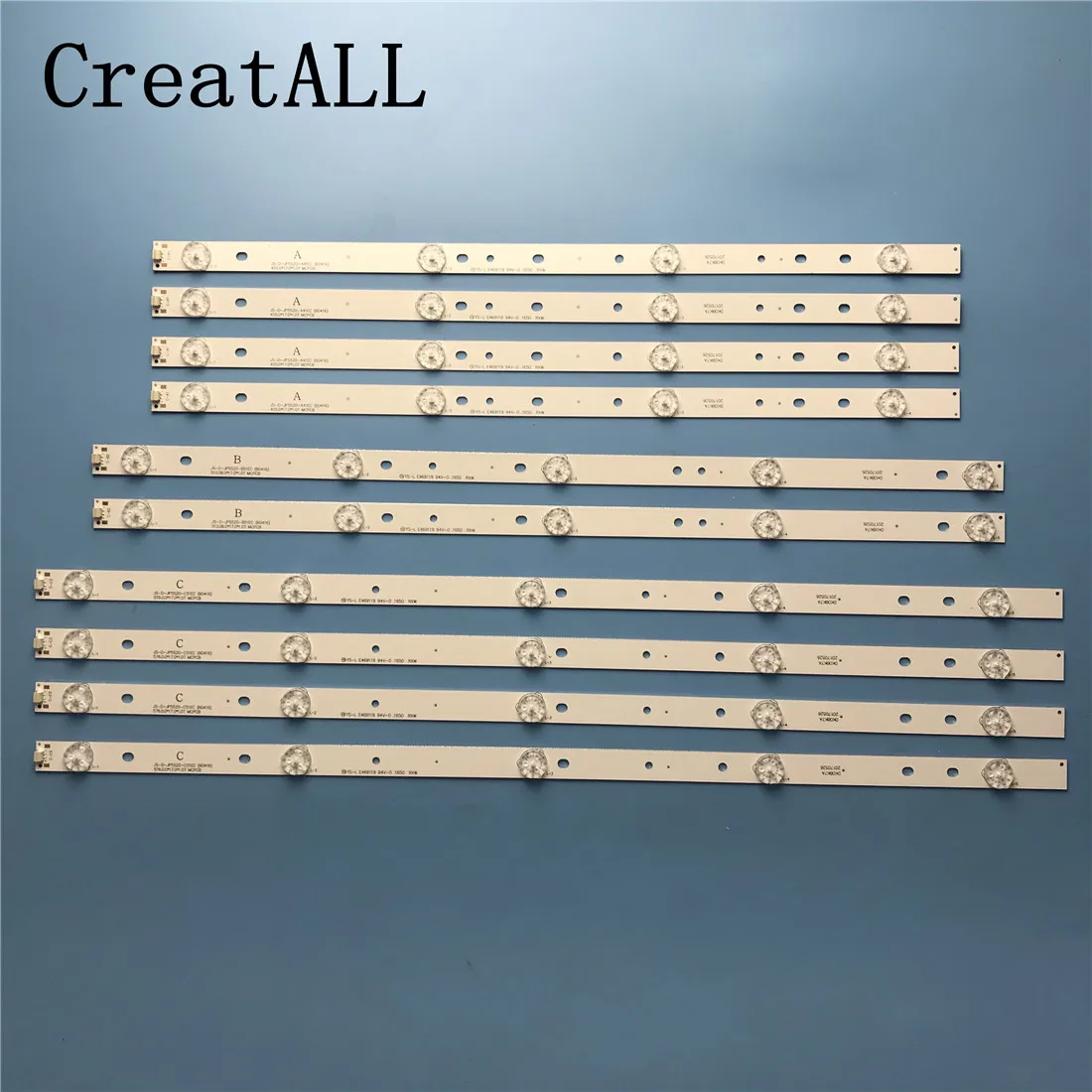 LED Ʈ Ʈ 5/4  AKAI 55 &&TV AKTV551 JS-D-JP5520-A41EC B51EC C51EC (60416) MS-L0956 6V/LED