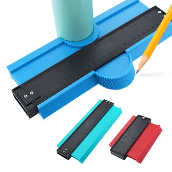

51 cm/51cm Wider Durable Contour Gauge Encrypted Radius Ruler Contour Gauge Standard Wood Marking Tiling Laminate Tiles Tool