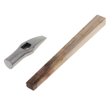

Stainless Steel Hammer With Wood Handle Small Silver Colorsmith Hammer Jewelry Tool