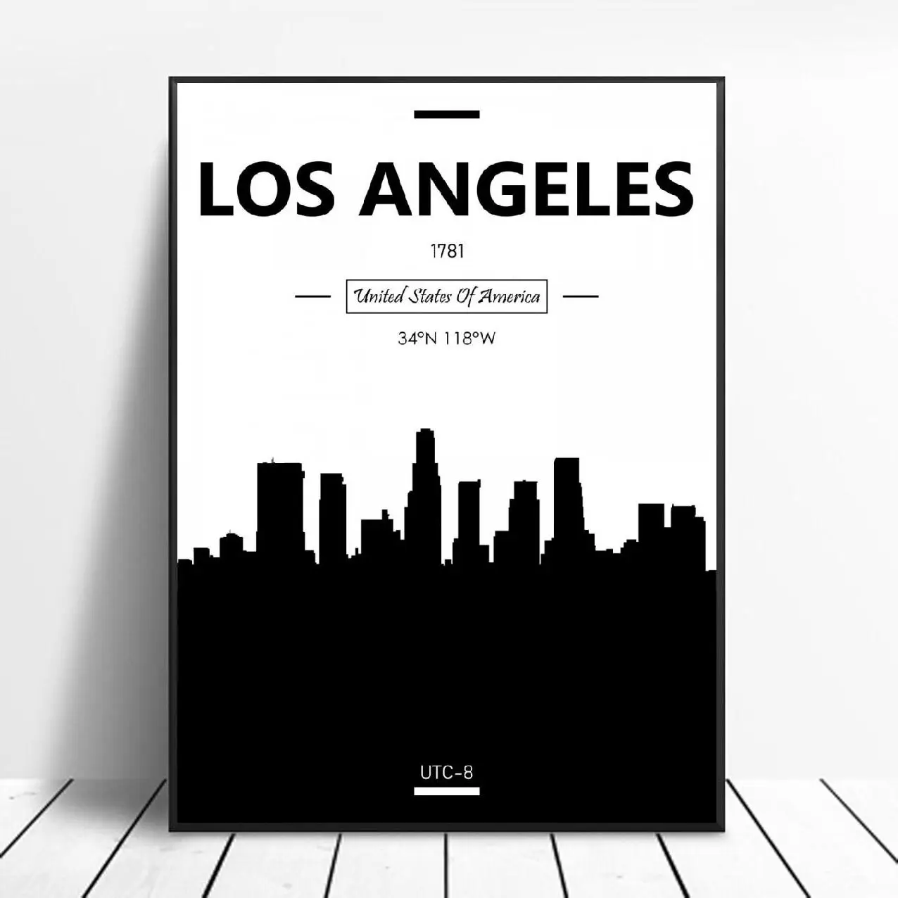 Los Angeles Canvas Painting Wall Art Pictures Prints Home Decor Poster Decoration for living Room | Дом и сад