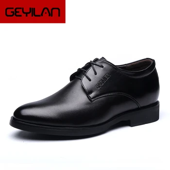 

Elevator Shoes For Men Oxford Shoes For Men Dress Shoes Men Fashion Chaussure Classique Homme Zapatos Piel Hombre Schoenen