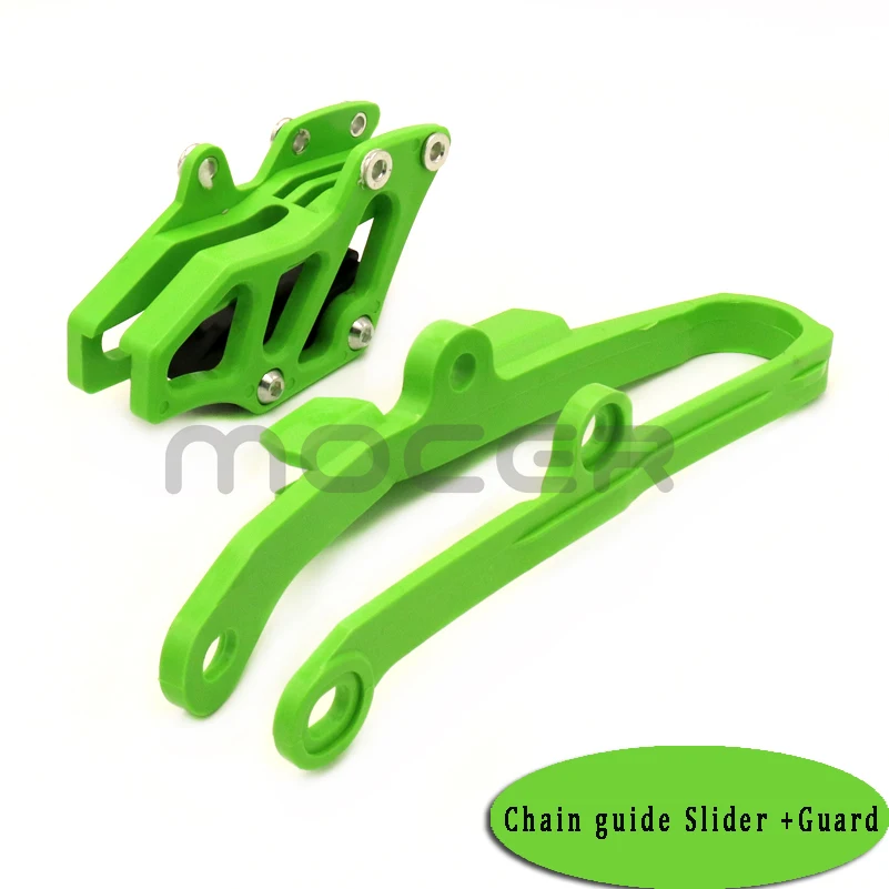 

Chain Guide Guard Swingarm Tensione Guide Cover Kit For Kawasaki KX 250F 450F KX250F KX450F 2009-2018 Motocross Motorcycles
