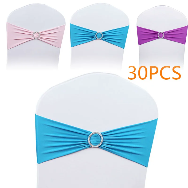 Смешанная ткань украшение для стула дома свадебной вечеринки эластичное с