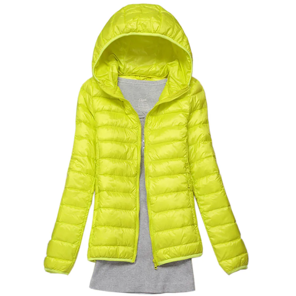 

Winter Women Down Jacket Ultra Light Down 90% White Duck Down Coat Jacket ladies' Hooded Down Parkas Quality Brand Spring Autumn