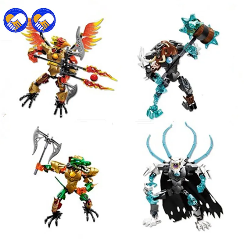 

A toy A dream Compatible with Legoinglys CHIMAed Action Building Bricks Blocks Set Super Heroes Model Kit Samurai Learning Toys