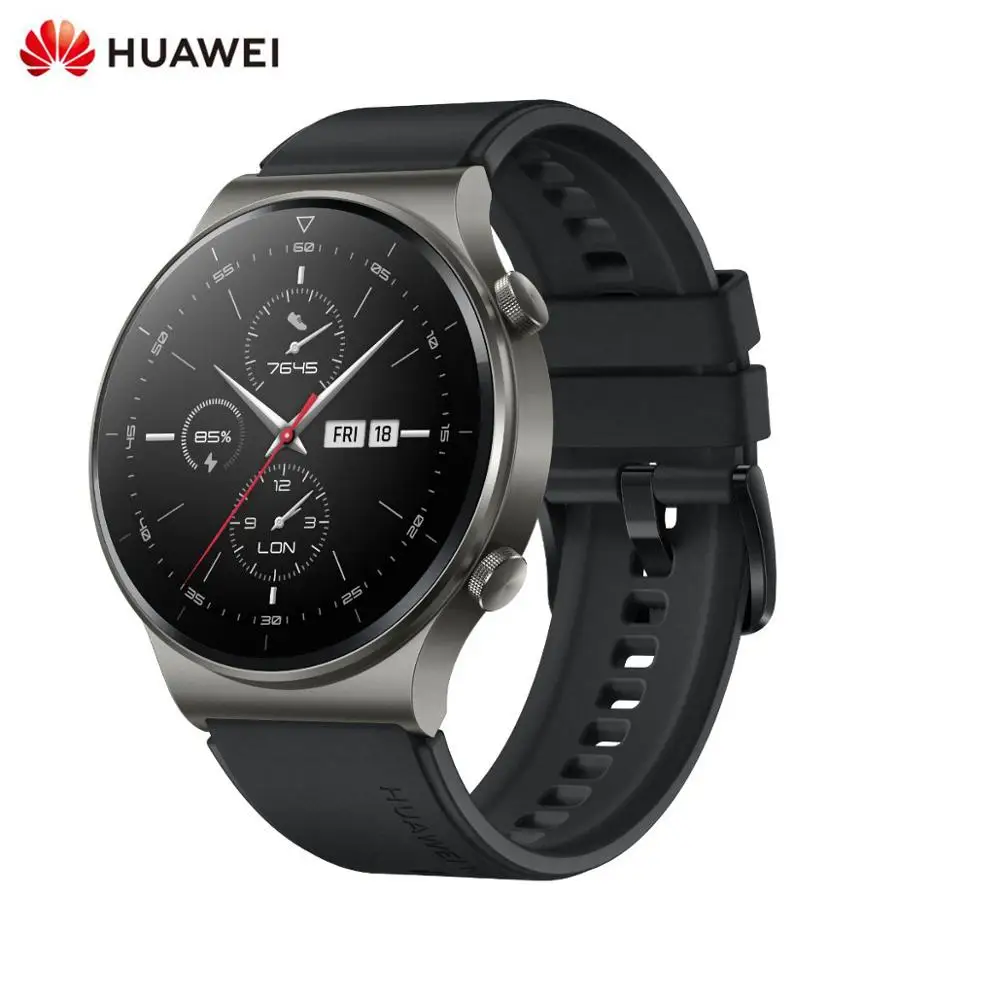 US $252.55 Origina Huawei Watch Gt 2 Pro Smartwatch Heart Rate Tracker Kirin A1 Smart Watch Support Wireless Charging Gps Sport Tracker