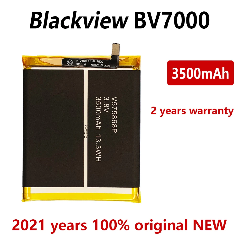 100% Оригинальный 3500 мАч BV 7000 Сменный аккумулятор для Blackview BV7000 / Pro V575868P батареи Bateria