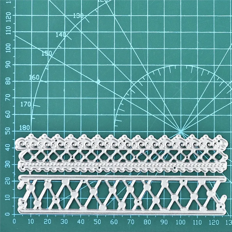 YaMinSanNiO Алмазная граница металлические режущие штампы кружевная рамка штампы DIY гравированные ремесла для изготовления открыток Скрапбукинг трафареты с тиснением