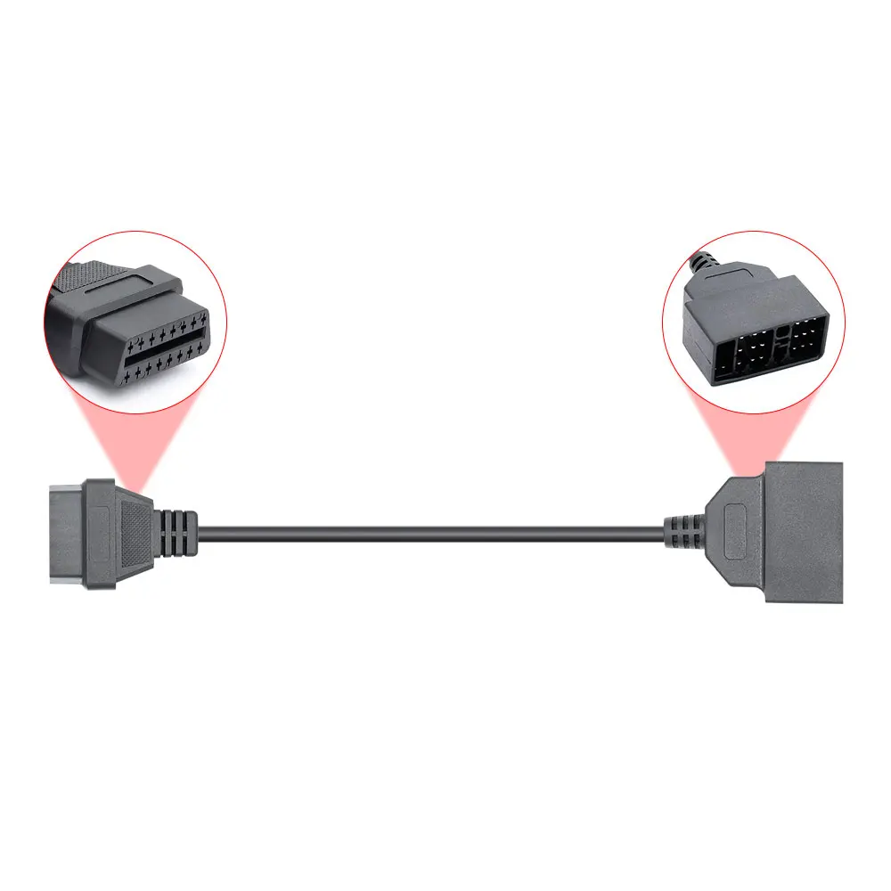 ODB2 OBD2 автомобильный диагностический автоматический сканер 17pin/22pin для Toyota До OBD2 16Pin автомобильный удлинитель OBD 2 OBD2 разъем
