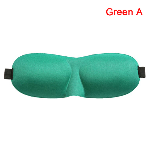 3D Natural Sleep Eye Cover Mask Shade Patch Portable Blindfold Travel Eyepatch