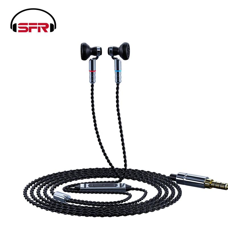 Наушники вкладыши SENFER SFR KP120 металлические Hi Fi наушники протеиновая диафрагма