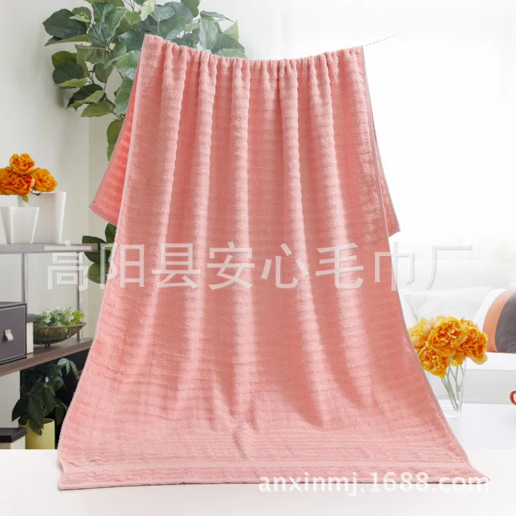 

Thick Bath Towel zhu xian wei mian Quality-Embroidered Logo