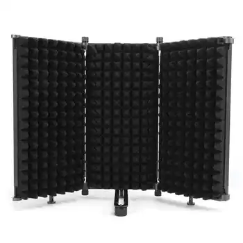 

Studio Microphone Isolation Filter Sound Absorber Recording Foam Panel