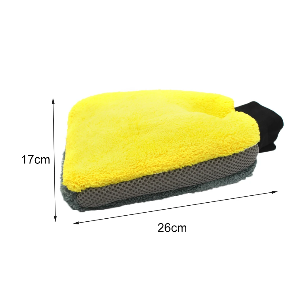 Из микрофибры для мойки машины перчатки инструмент для чистки щетки колеса многофункциональная щетка для чистки