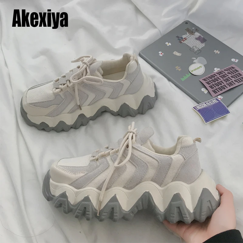 Zapatillas grises plataforma clearance